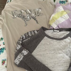 PINK Victoria's Secret Tops Set- 4 pack!